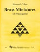 Brass Miniatures Brass Quintet cover
